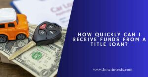 How Quickly Can I Receive Funds From a Title Loan