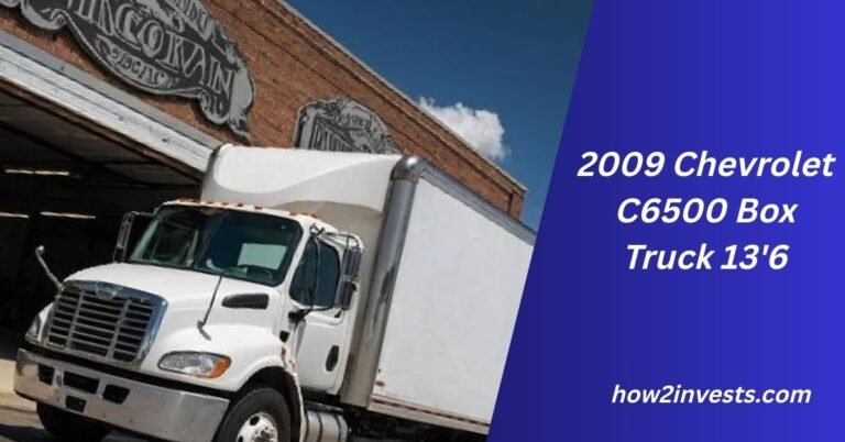 2009 Chevrolet C6500 Box Truck 13'6