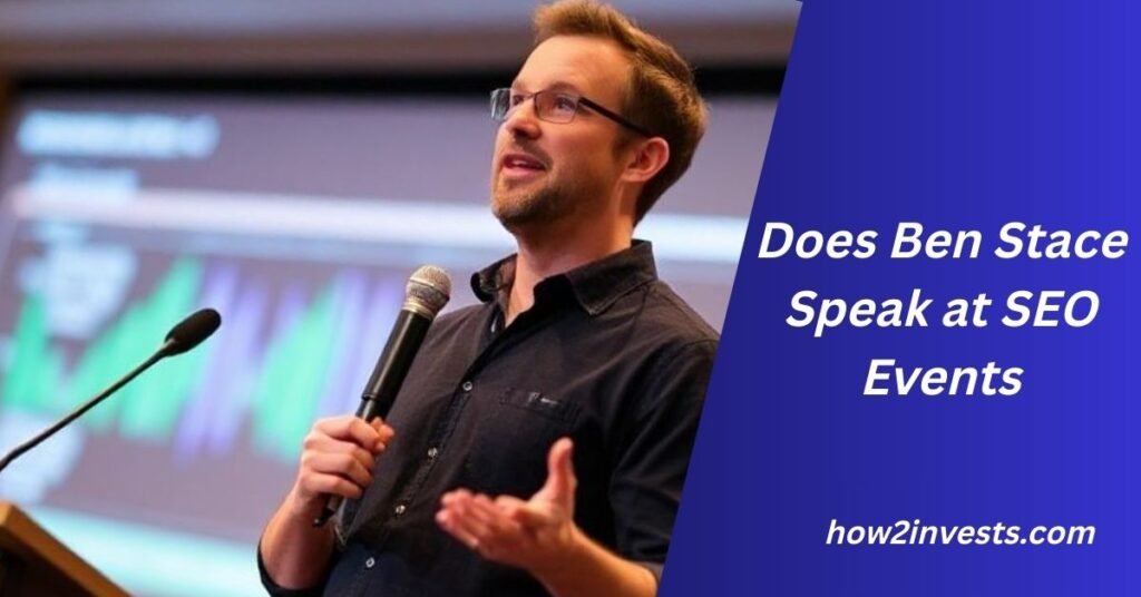 Does Ben Stace Speak at SEO Events